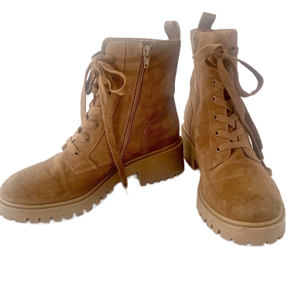 Crown Vintage Telinda Combat Boots - Picture 3 of 9